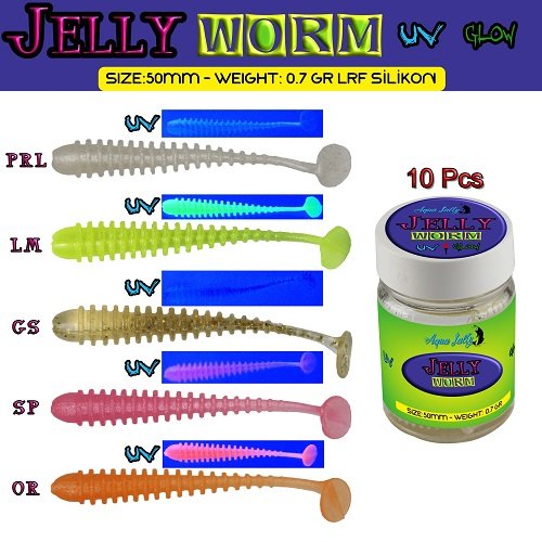 Jelly Worm Lrf Silikonu