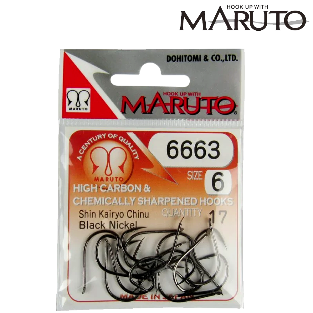 Maruto 6663NS Siyah Nikel Olta İğnesi