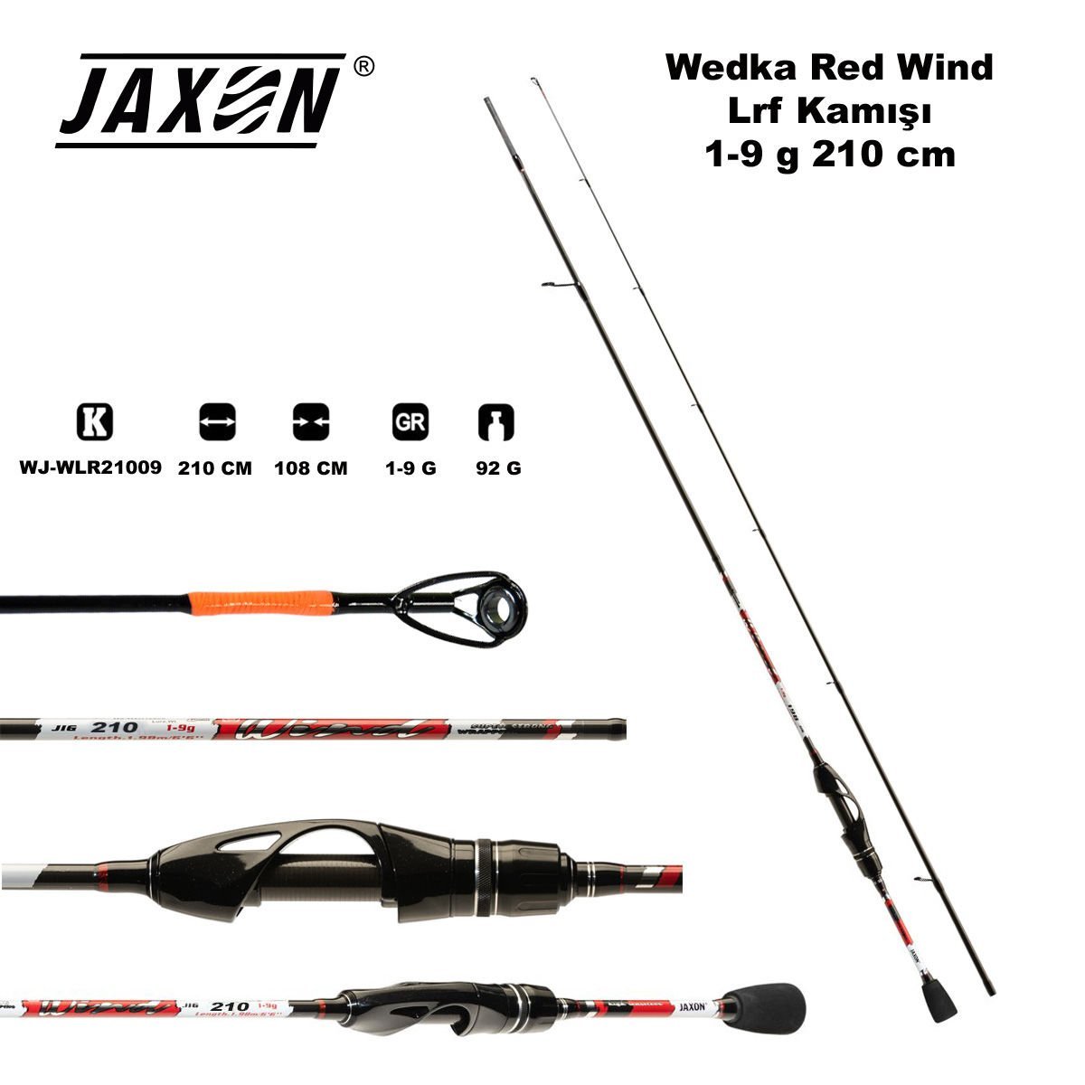 Wedka Red Wind Lrf Kamışı 1-9 g 210 cm