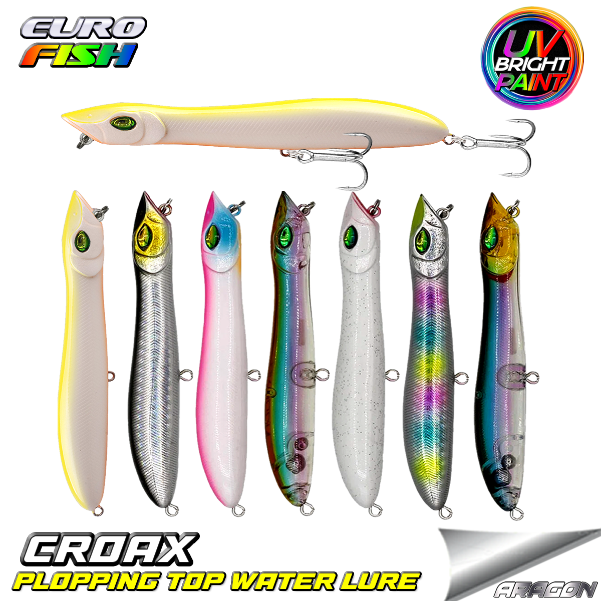 Croax Zigzag 106Mm 11Gr Su Üstü Maket Balık