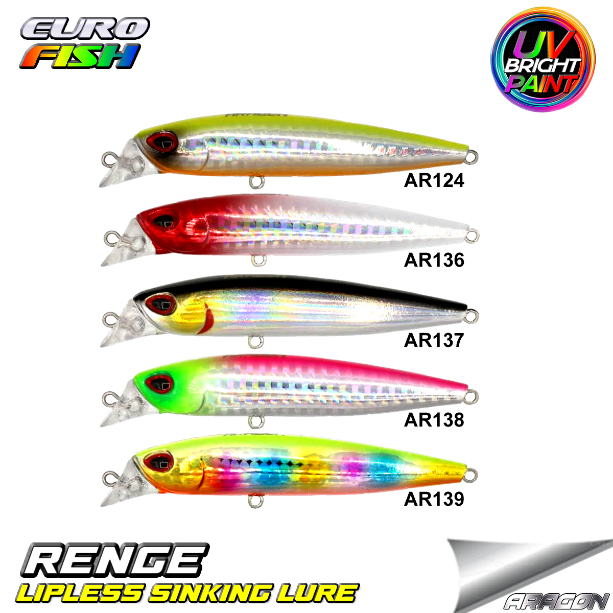 Renge Sinking 82Mm 10Gr Maket Balık