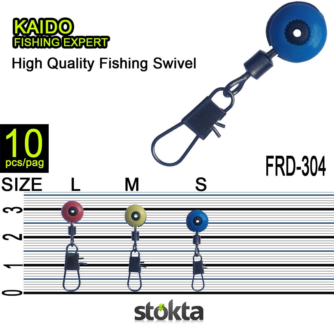 Inox Kilitli Bilyalı Boncuklu Fırdöndü 10'lu