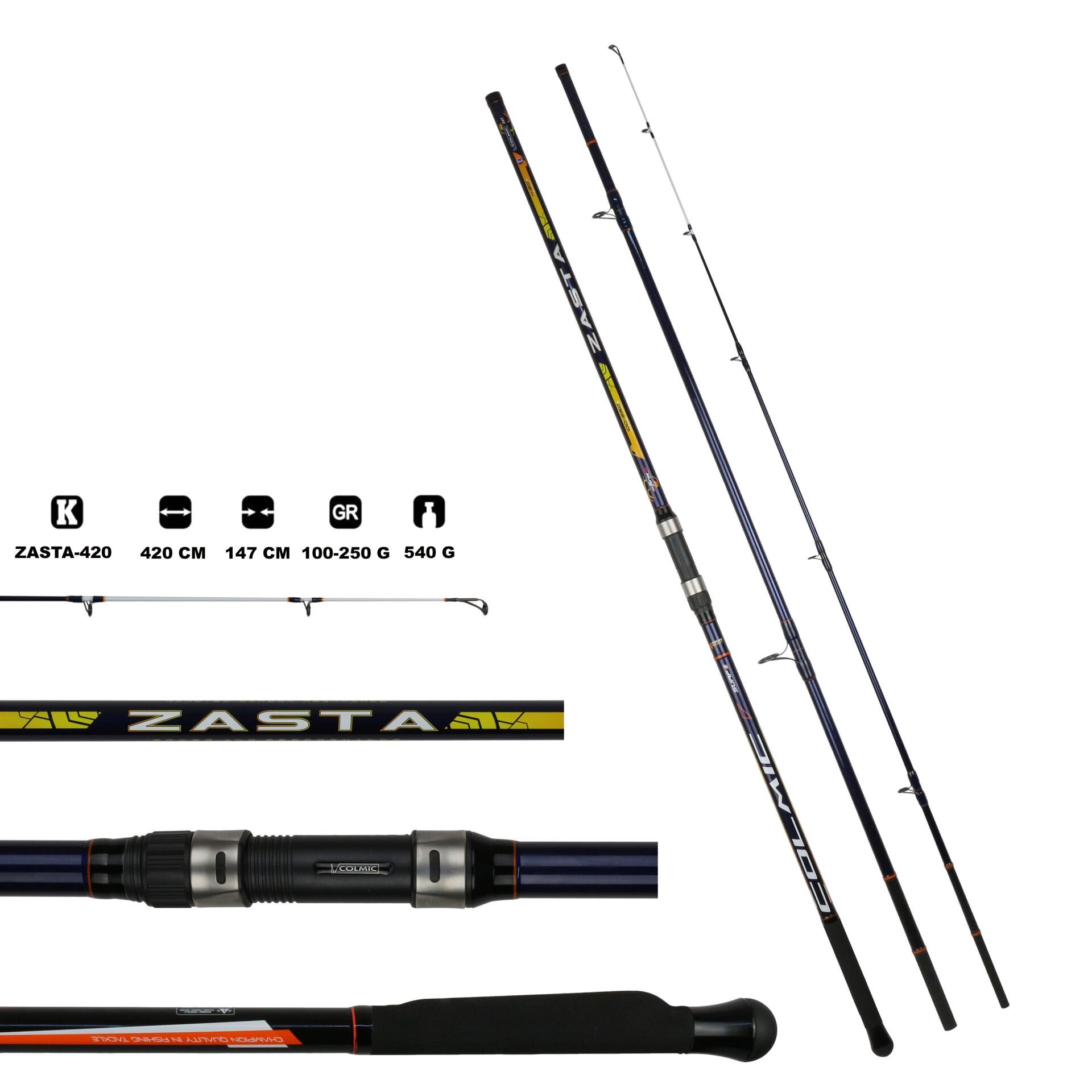 Zasta 420 Surf Kamışı 100-250 g