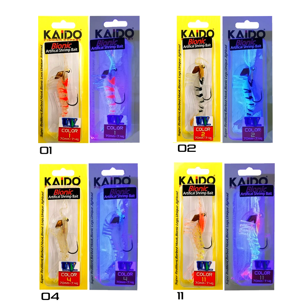 Kaido LC70S Shrimp Bait 70mm/7.4g Karides