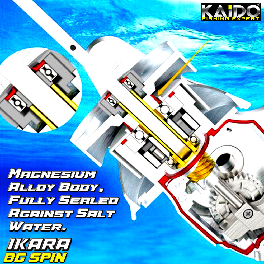 KAIDO Ikara SW7000 BG 7+1 BB Olta Makinesi