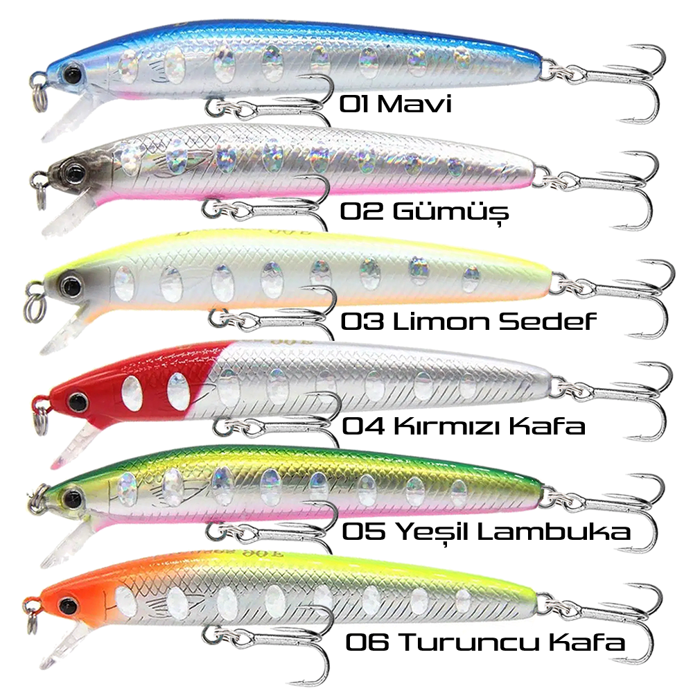 Prenses Maket Balık 90mm F 8gr