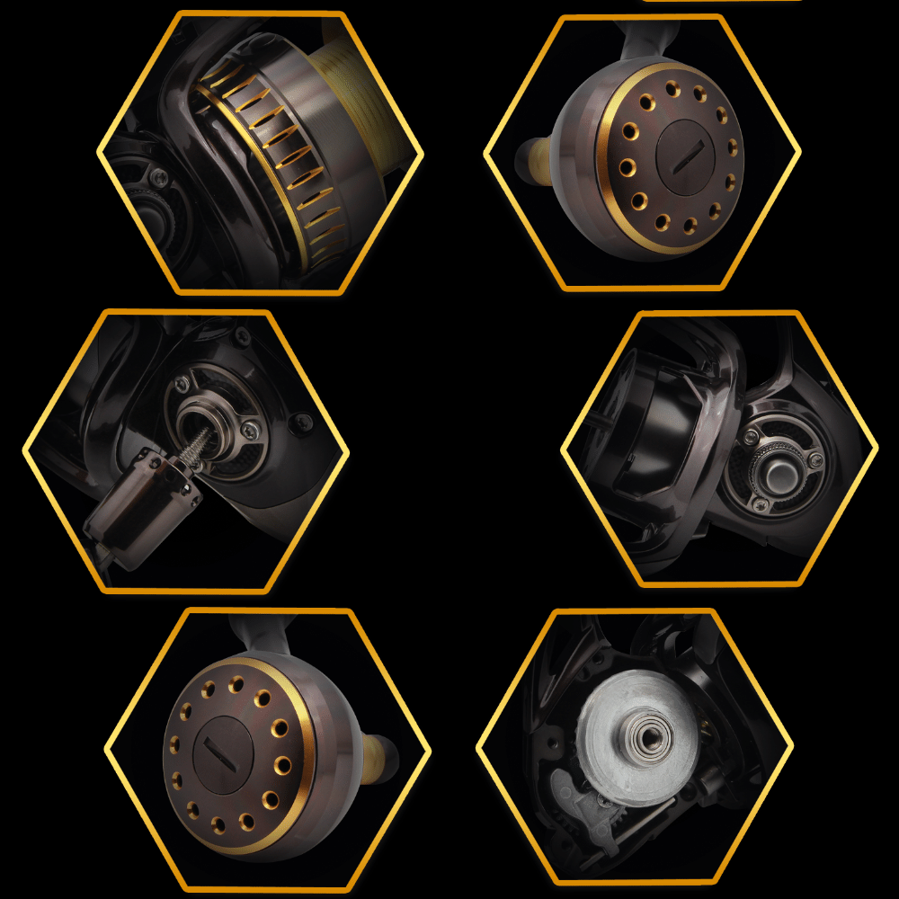 AJIKING Wahoo Plus 3000X 6+1BB Olta Makinesi