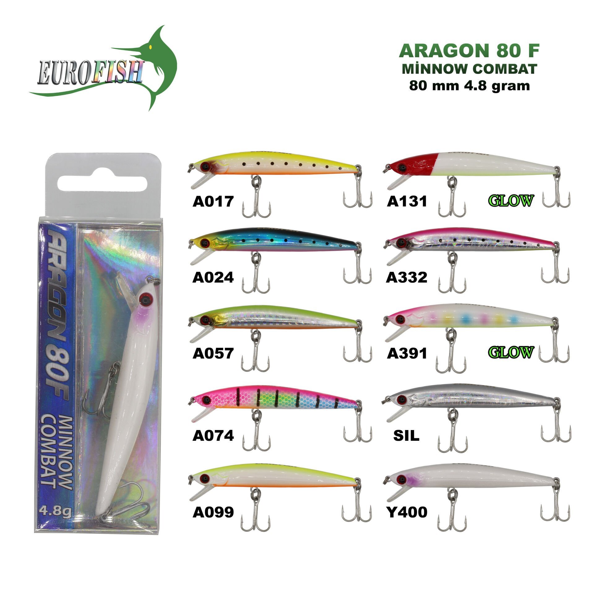 Aragon AGF 80 Maket Balık 8 cm