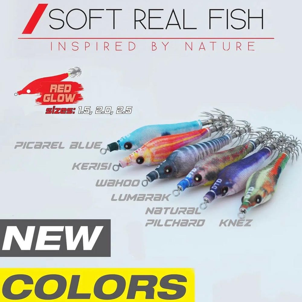 Dtd Soft Real Fish 2,0 Kalamar Zokası