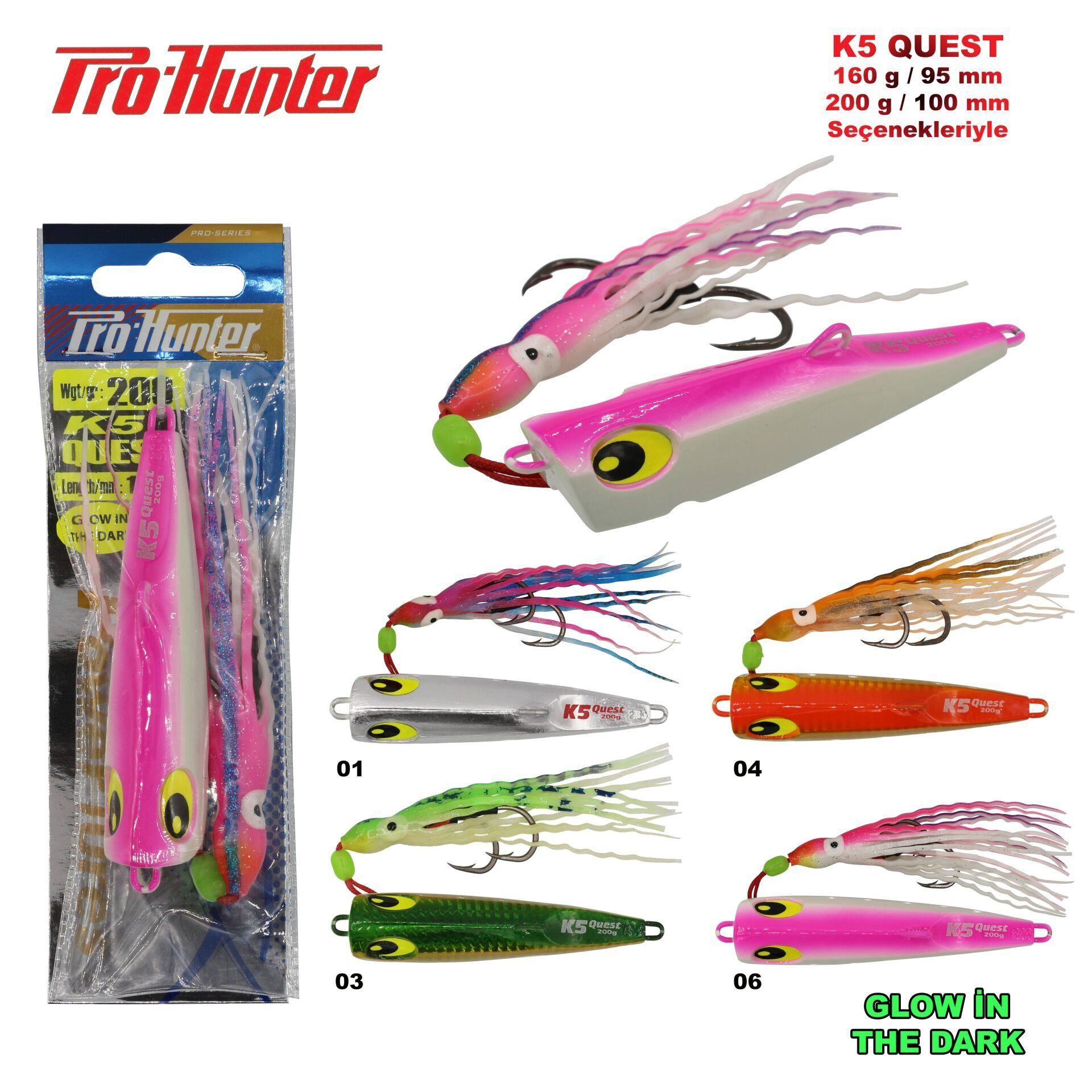 K-5 Ocean Quest Jig 160 g