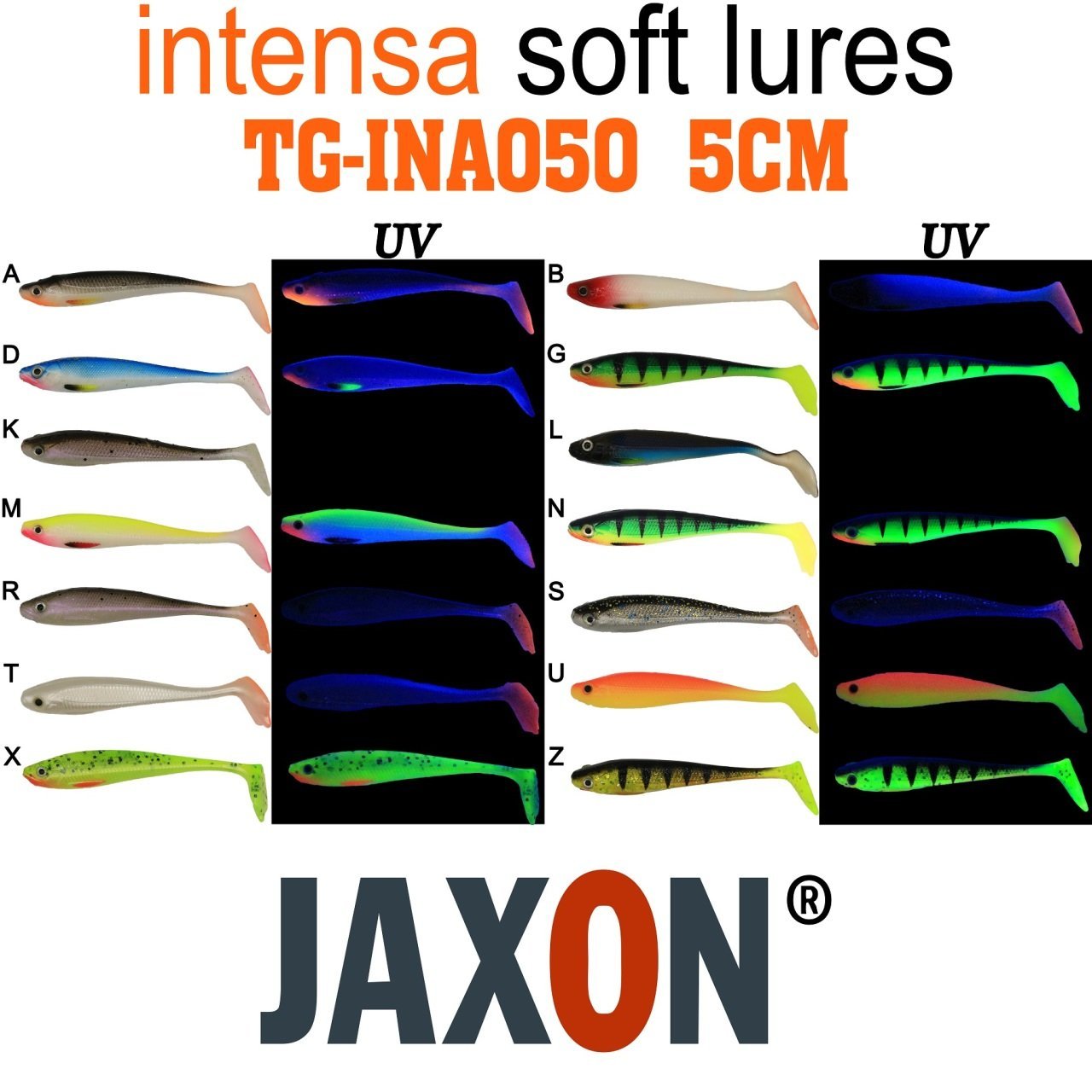 Jaxon Gummy İntensa 5cm Silikon Balık
