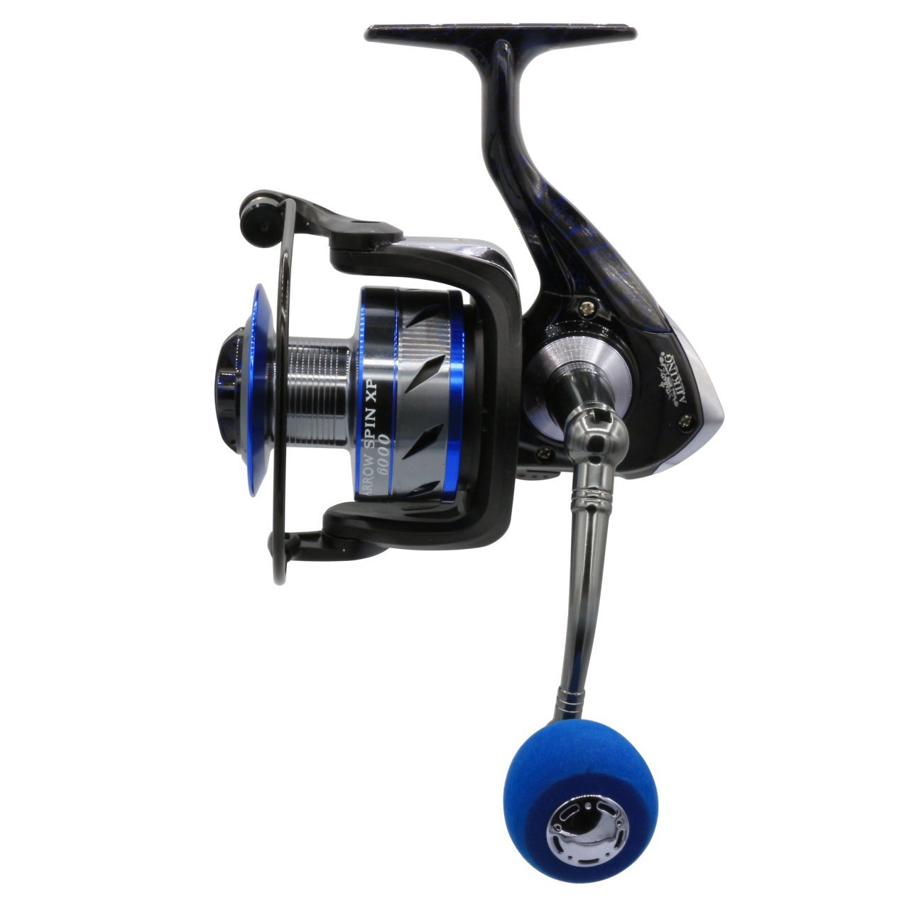 AJIKING Arrow Spin XP Blue 5+1BB Olta Makinesi