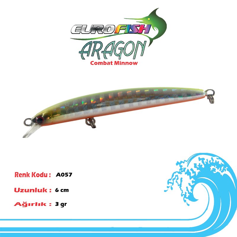 Eurofish Aragon AGF60 Maket Balık A057