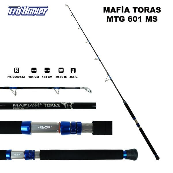 Mafia Toras MTG601MS 300-900g 30-80lb Jig Kamışı