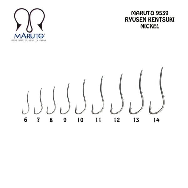 Maruto 9539 Nikel Olta İğnesi No:12 (10Pcs)