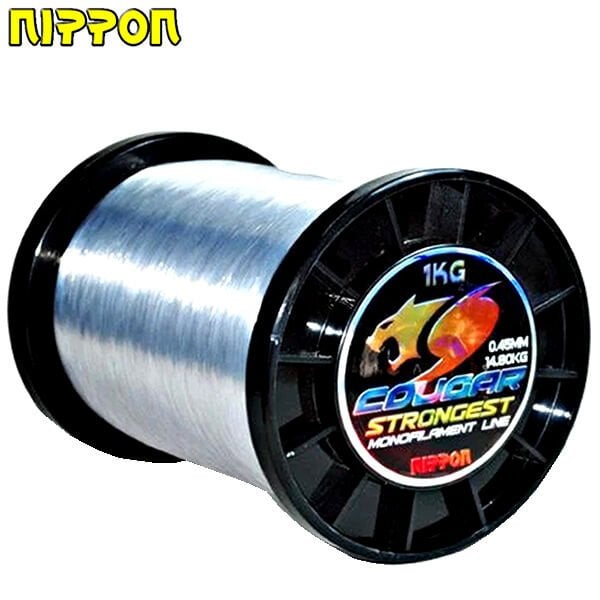 Nippon Cougar 1kg Bobin Misina Gri