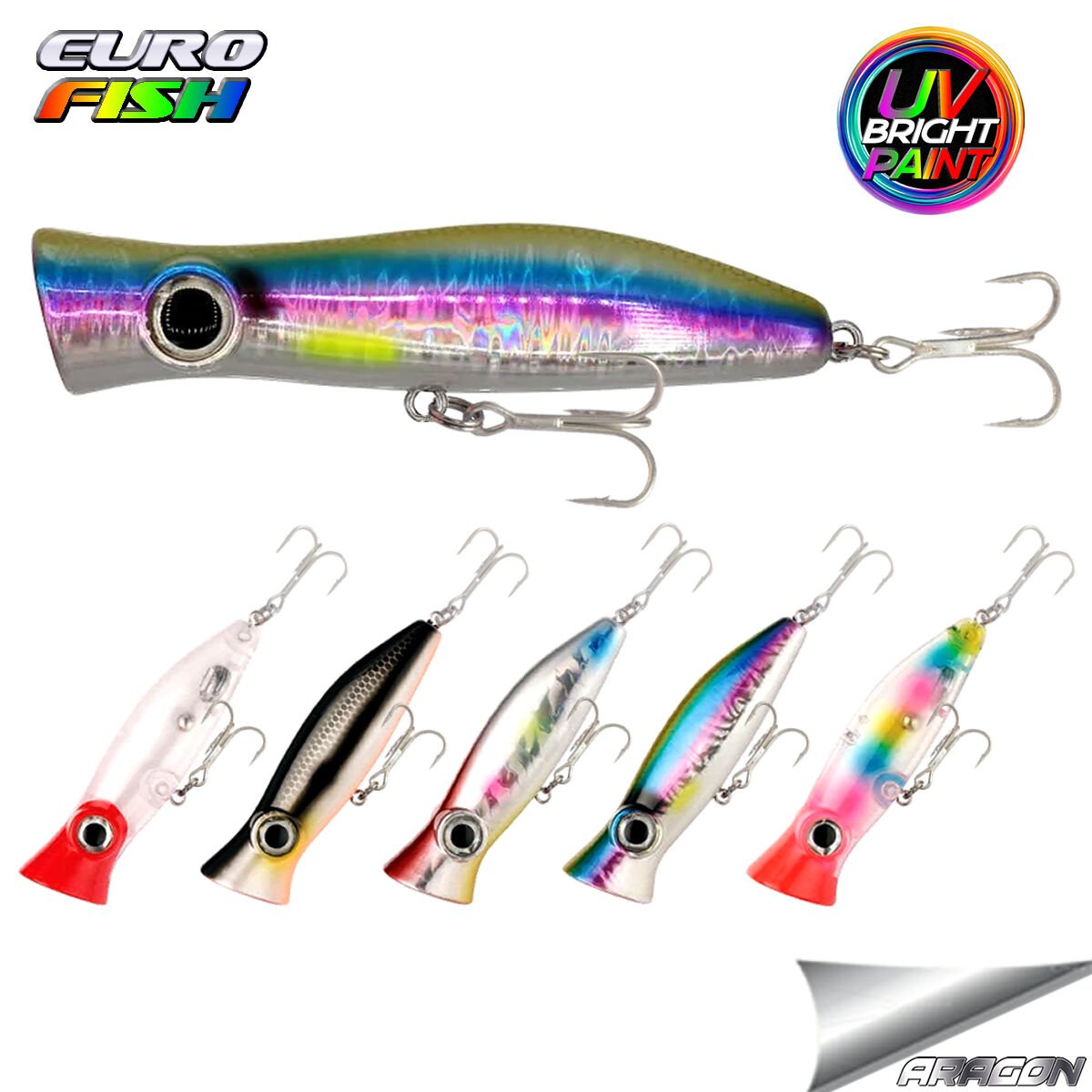 Blitz Popper 105Mm 30Gr Su Üstü Maket Balık