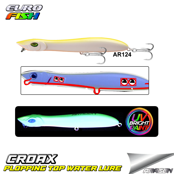 Croax Zigzag 106Mm 11Gr Su Üstü Maket Balık
