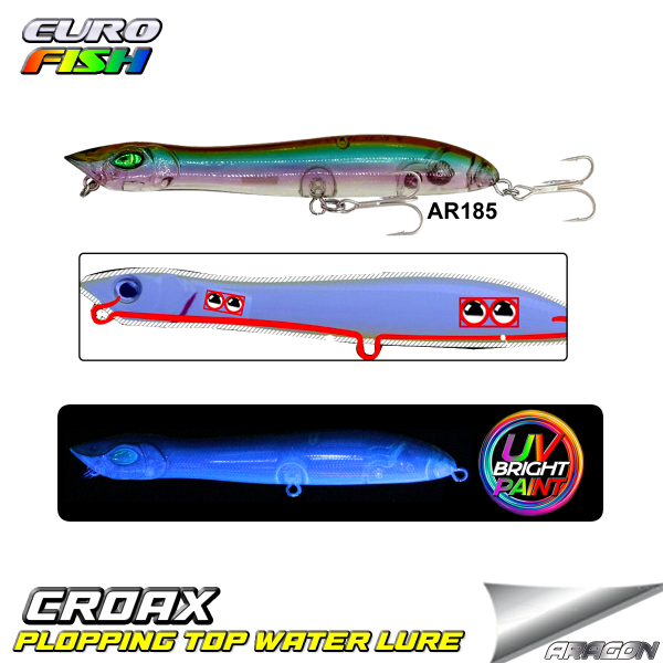 Croax Zigzag 106Mm 11Gr Su Üstü Maket Balık