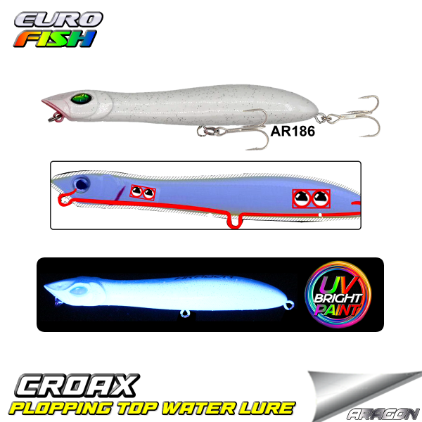 Croax Zigzag 106Mm 11Gr Su Üstü Maket Balık
