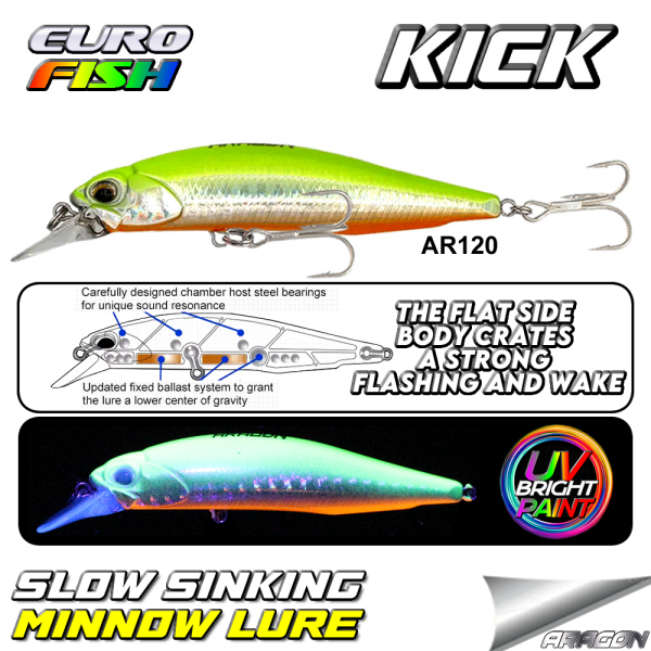 Kick Sinking 75Mm 9Gr Maket Balık