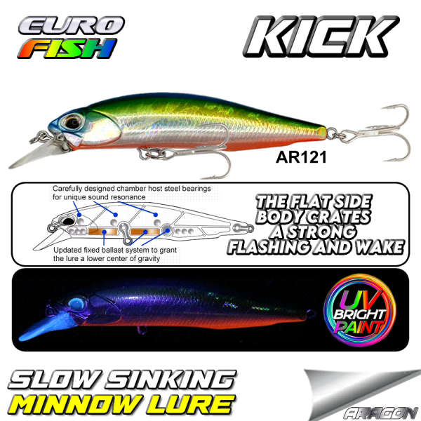 Kick Sinking 75Mm 9Gr Maket Balık