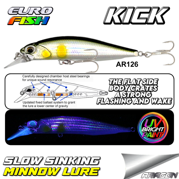 Kick Sinking 75Mm 9Gr Maket Balık