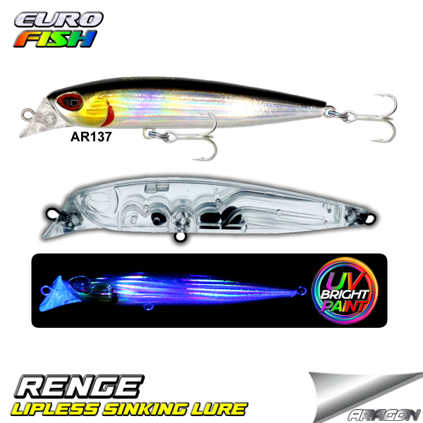 Renge Sinking 82Mm 10Gr Maket Balık