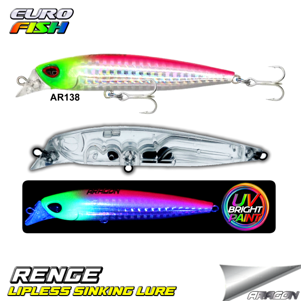 Renge Sinking 82Mm 10Gr Maket Balık