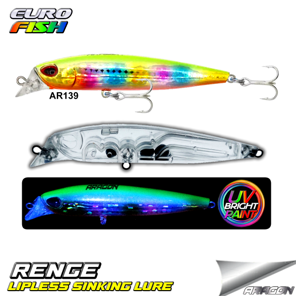 Renge Sinking 82Mm 10Gr Maket Balık