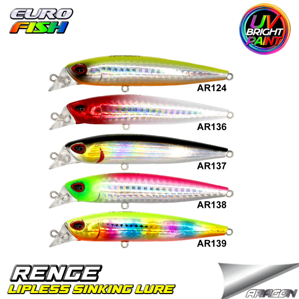 Renge Sinking 82Mm 10Gr Maket Balık