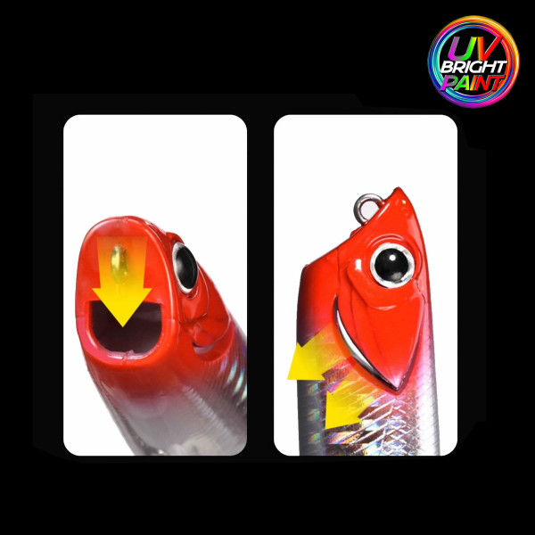 Eurofish Aragon VATIS Popper 100mm 15gr Su Üstü Maket Balık AR140