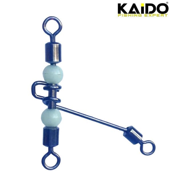 Inox Boncuk Uzun Bilyalı 3lü Fırdöndü 10'lu