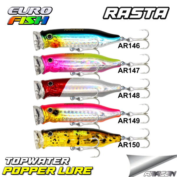 Rasta Popper 70Mm 10Gr Su Üstü Maket Balık