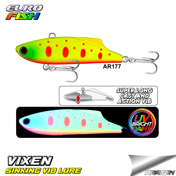Vixen Vib 70Mm 18Gr Vibrasyon Maket Balık