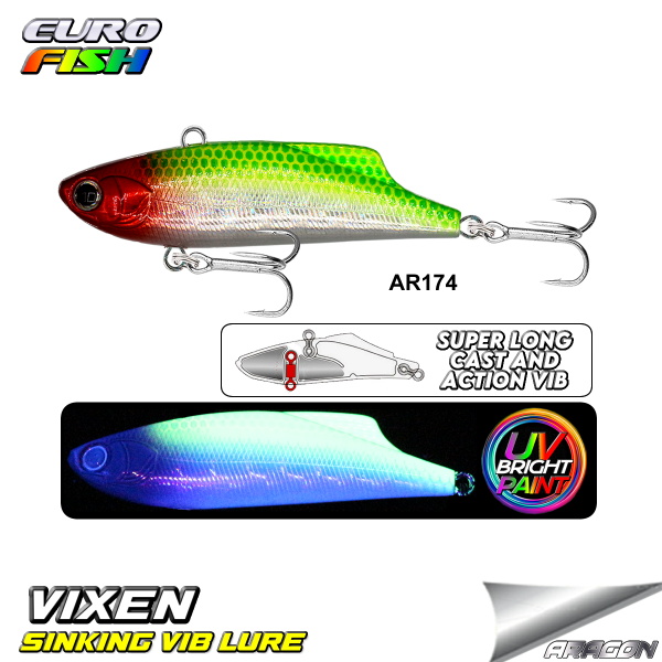 Vixen Vib 70Mm 18Gr Vibrasyon Maket Balık