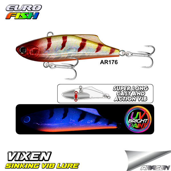 Vixen Vib 70Mm 18Gr Vibrasyon Maket Balık