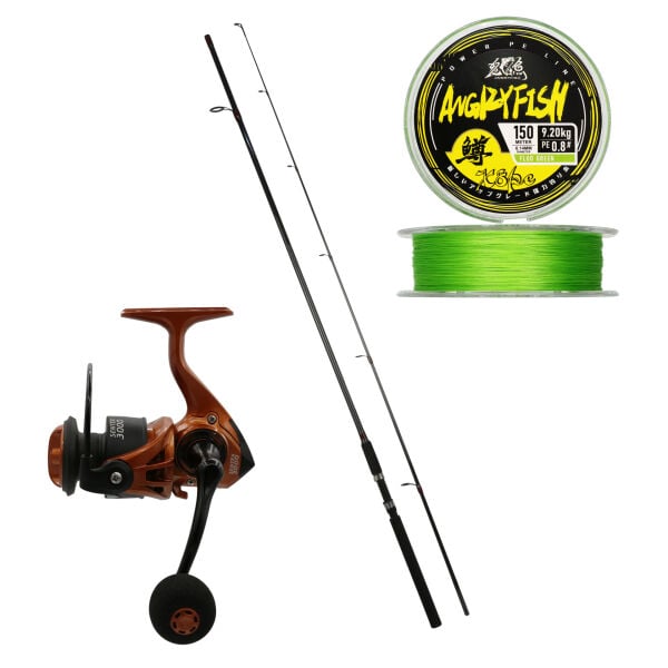 Eurofish Saxon 270 cm 10-40 gr + Eurofish Sentex Brown 3000 Spin Seti