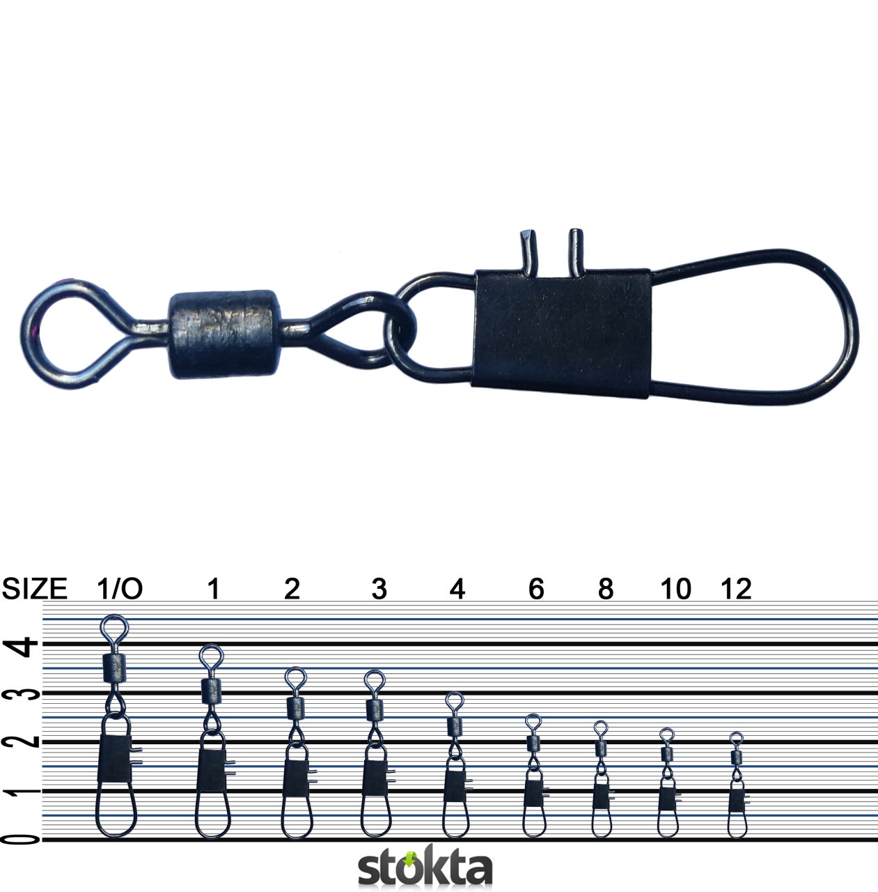 Inox Kilitli Bilyalı Fırdöndü 10'lu
