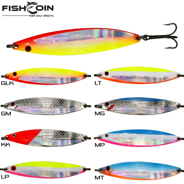 Fishcoin Horizon Paslanmaz Lüfer Kaşığı 28 GR