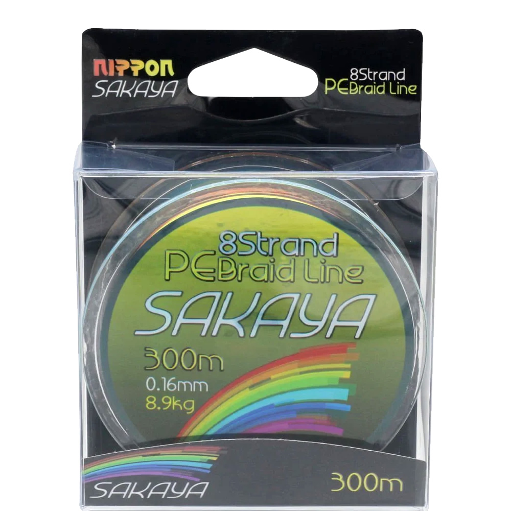 みつみ Sakaya 300 Mt İp Misina 8X Multi Color - LodosBalikcilik.com