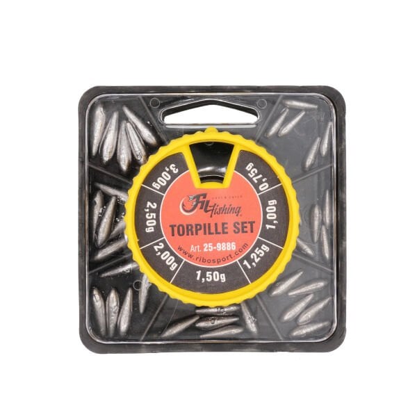 Torpille Kutu Kurşun Seti 0,75-3,00Gr