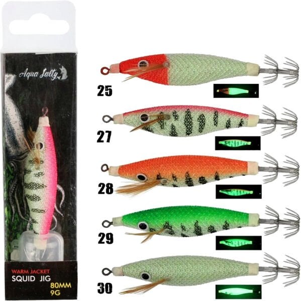 Vanator Squid Jig Kalamar Zokası 80mm 9gr