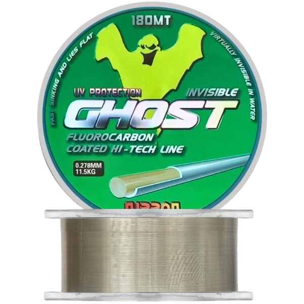 Ghost 180 mt Fluoro Carbon Misina Nippon