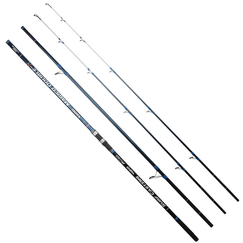 DUEL E 2セット Magico Double-X Surf Kamışı 420 Cm (100-250gr) 2Uç