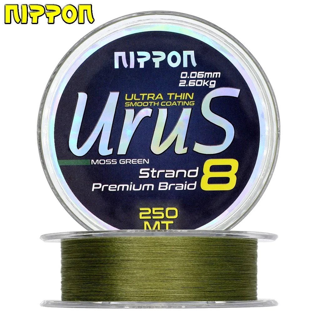 Urus 8X Braid 250 MT Moss Green - LodosBalikcilik.com