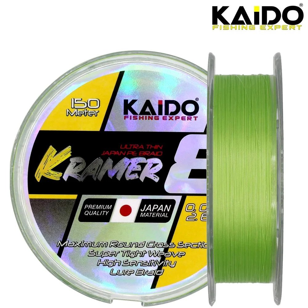 Kramer Japan 8X Braid 150 Mt Lime Green - LodosBalikcilik.com