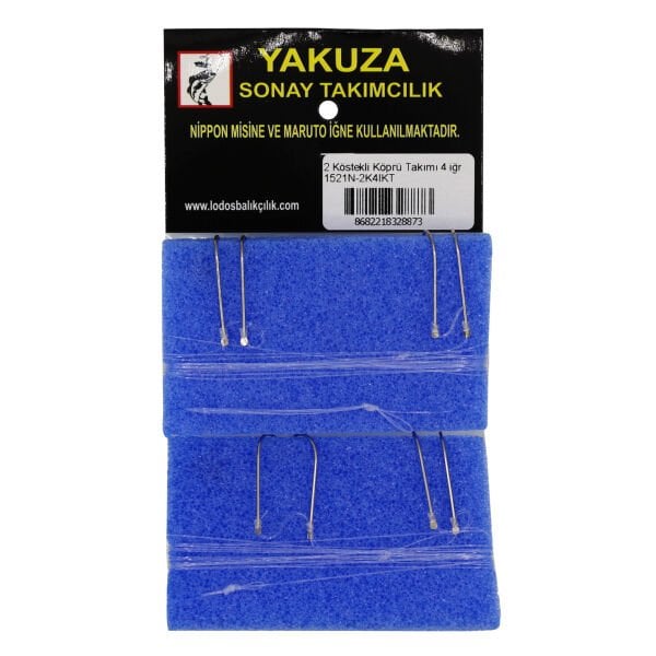 2 Köstekli Köprü Takımı 4 iğneli NİKEL