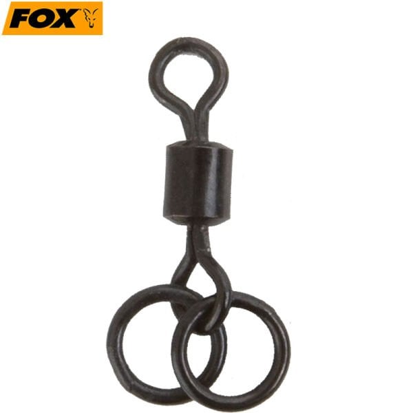 Fox Edges Double Ring Swivel Size 7 X 8