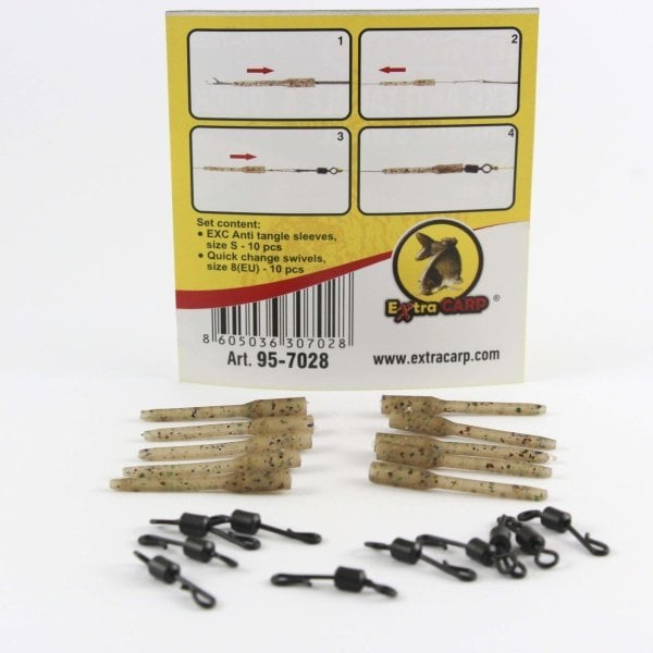 Exc Anti Tangle & Quick Change Swivel/ 10 Sets